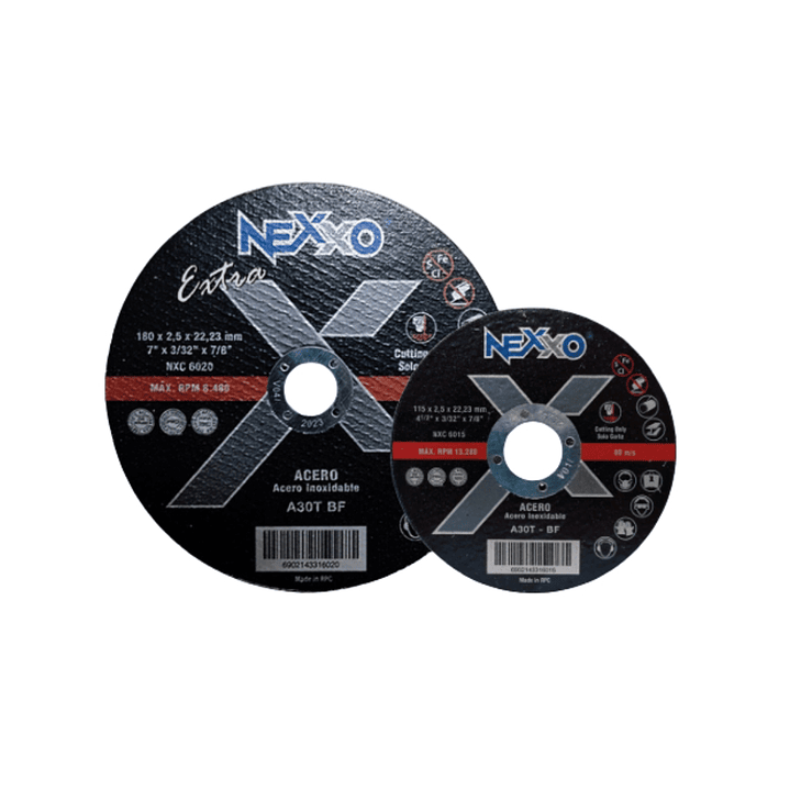 Disco de Corte 9” Acero e Inoxidable Nexxo 2