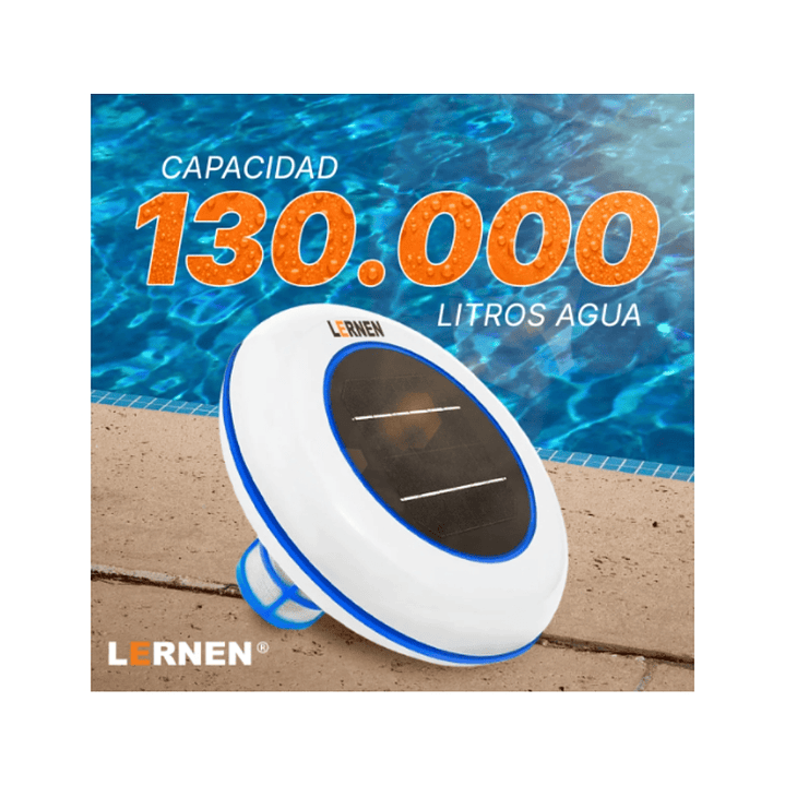 Ionizador Solar para Piscina Lernen 130.000 Litros + Accesorios | Agua Cristalina con Menos Cloro 3