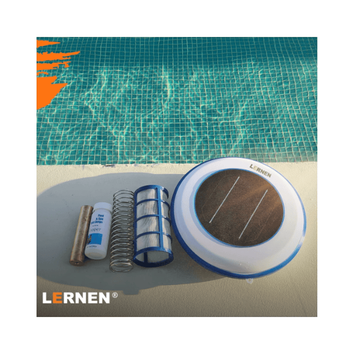 Ionizador Solar para Piscina Lernen 130.000 Litros + Accesorios | Agua Cristalina con Menos Cloro 9