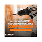 Kit Taladro Destornillador Inalámbrico LERNEN 21V + 2 Baterías + Accesorios | Potencia y Versatilidad Profesional - Miniatura 6