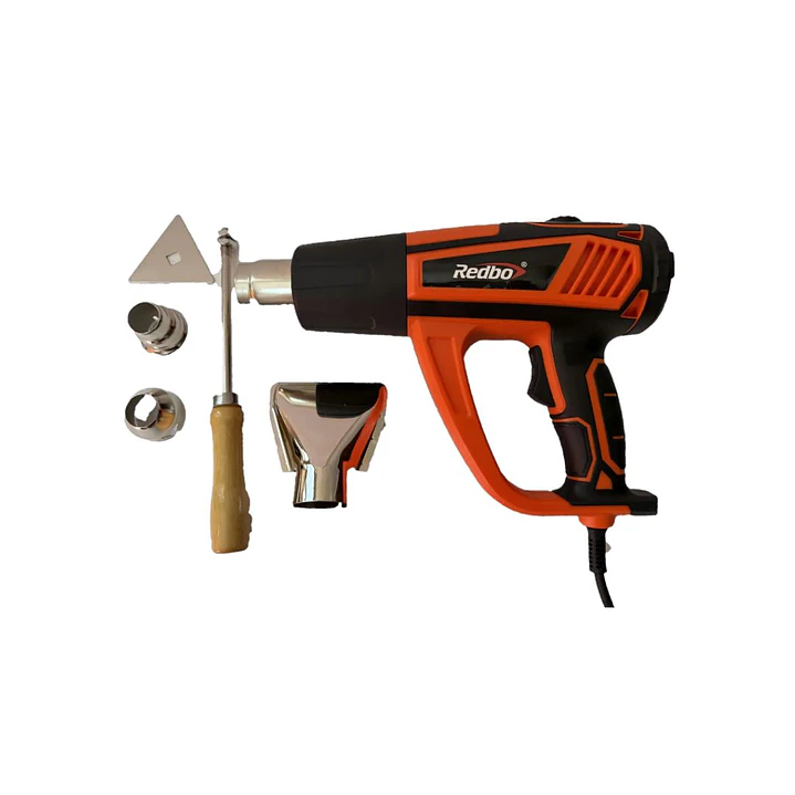 Pistola de Calor Redbo RB-PC2000 Heat Master 2000 (2000W, 650°C, Kit 6 Accesorios) 1