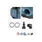 Bomba de Agua Sumergible Ronix RH-4031 1HP Agua Limpia 220V - Miniatura 6
