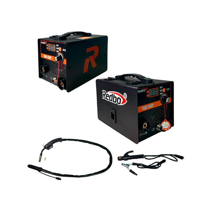 Soldadora Inverter Redbo MIG-120P 2 en 1 MIG Sin Gas + MMA 120A 220V 4