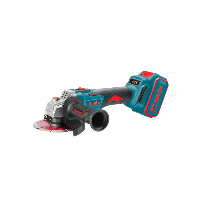 Esmeril Angular Inalámbrico Ronix 8680 125mm 20V Brushless con 2 Baterías 1