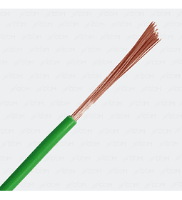 	Cable Libre de Halogeno H07Z1-K 2.5 mm2 450/750V Verde (Rollo 100 Mt)