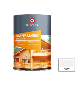BARNIZ MARINO BRILLANTE TRICOLOR NATURAL 400ML (TARRO PEQUEÑO)