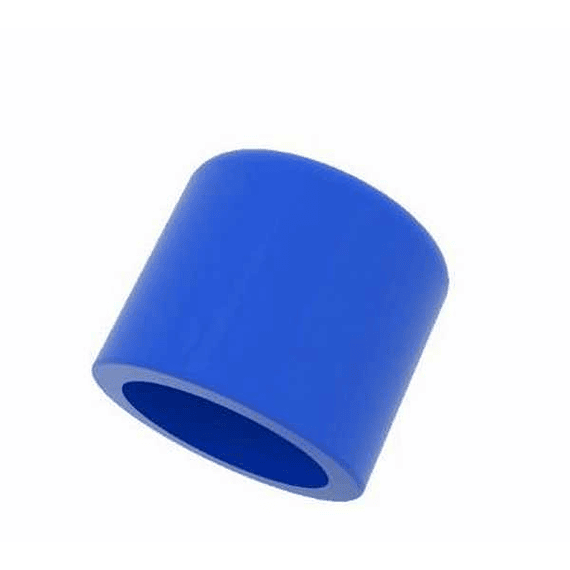 TAPON HEMBRA SOLDABLE AZUL 40MM