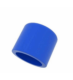 TAPON HEMBRA SOLDABLE AZUL 20MM