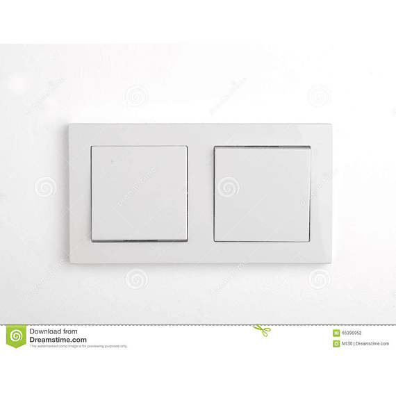 INTERRUPTOR DE PARED DOBLE