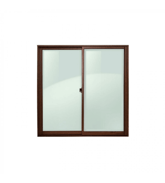 VENTANA CAOBA 100X100 L20