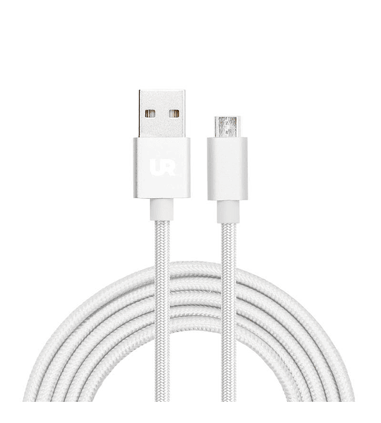 Cable micro USB Urbano 1m silver