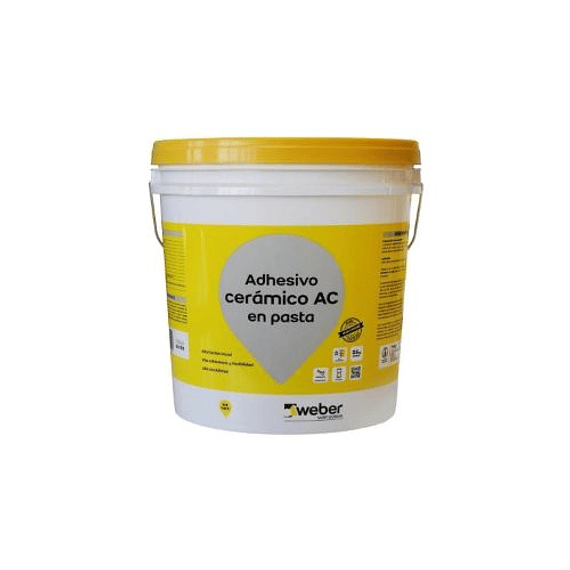 ADHESIVO CERAMICA PASTA  AC WEBER 6 KG