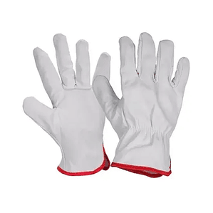 GUANTE DE CABRITILLA SIN FORRO CROMO L-200 TALLA UNICA