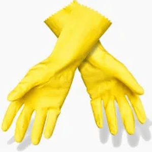 GUANTE DOMESTICO LATEX T/L AMARILLO