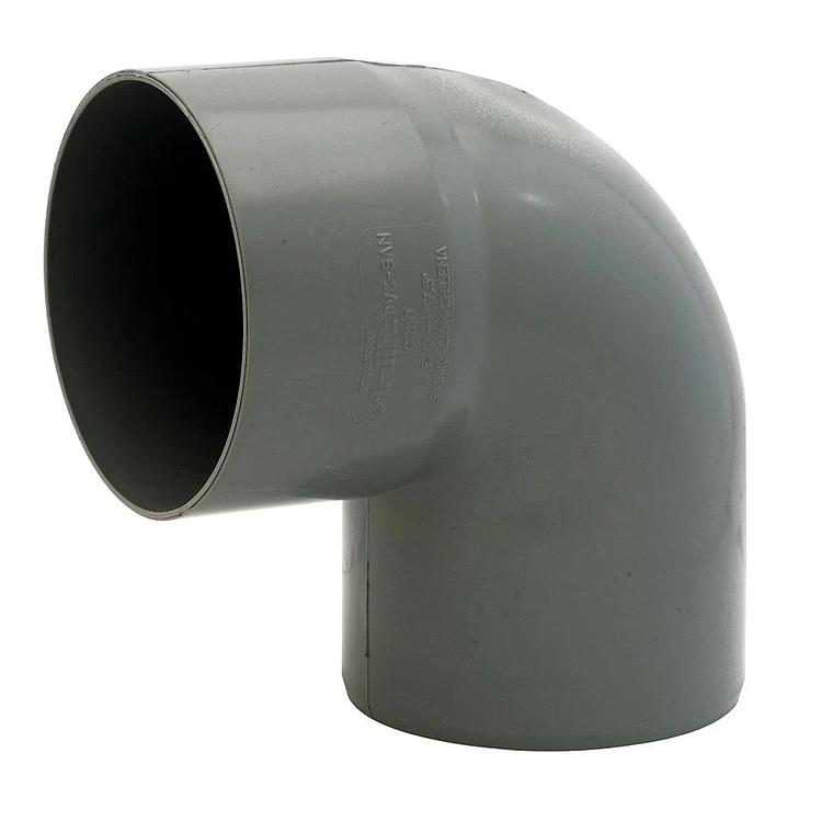 CODO SANITARIO 90 X 50 MM 1