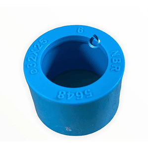 BUJE REDUC CORTO PVC CELESTE 25X20MM - PN10