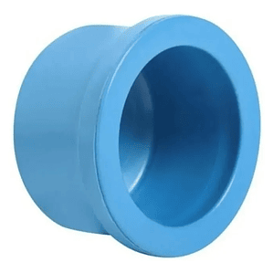 TAPA GORRO PVC CELESTE 20MM PN10