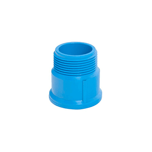 TERMINAL HE PVC CELESTE 20MMX1/2 - PN10