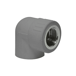 CODO 90 SOLDAR/HI PPR GRIS 20MMX1/2