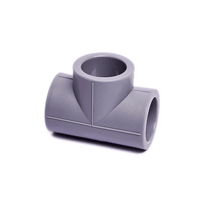 TEE PPR GRIS 25MM