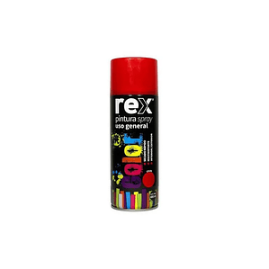 REX PINTURA SPRAY ACRILICA, ROJO, 400 ML
