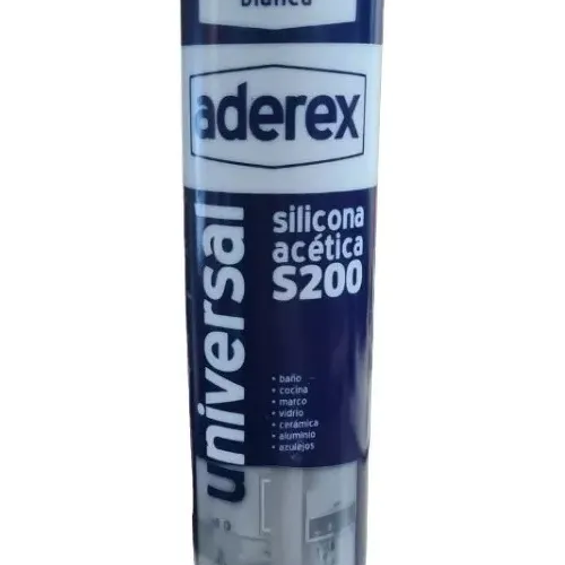 REX ADEREX SILICONA ACÉTICA, BLANCO, CARTUCHO 280 ML 1