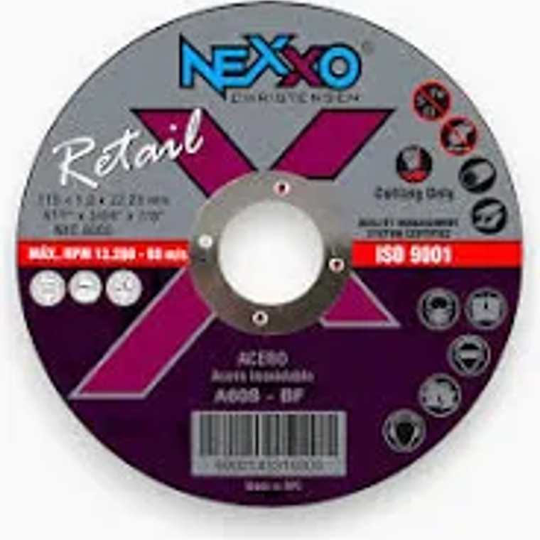 DISCO CORTE NEXO RETAIL 4,5 X 1MM 1