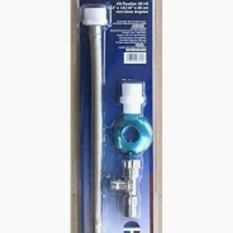 KIT LLAVE ANGULAR MAS FLEXIBLE 30 CMS HI/HI 1/2 X 15/16 1