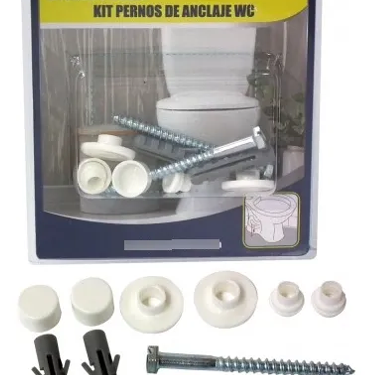 KIT PERNOS DE ANCLAJE WC BOLSA HOFFENS 1