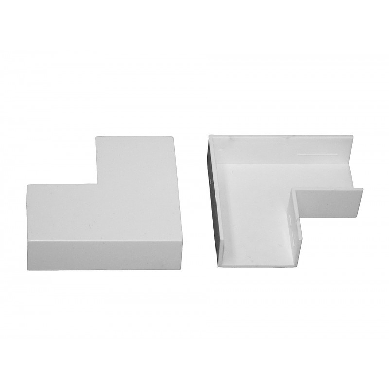 CURVA 90° CANALETA ELECT. 20X10 MM HOFFENS 1