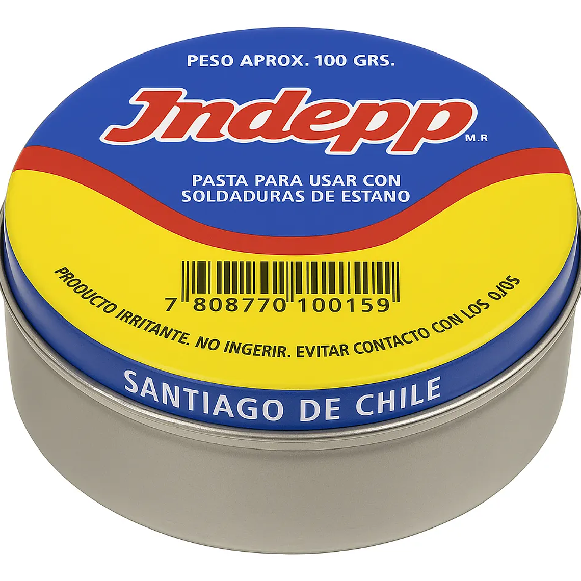 PASTA PARA SOLDAR LATA 100 GRS. INDEPP 1