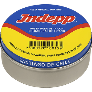 PASTA PARA SOLDAR LATA 100 GRS. INDEPP