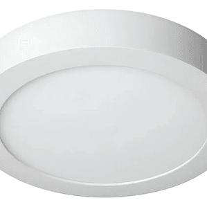 PANEL LED REDONDO SOBREPUESTO 12W LUZ FRIA (6000k) MEGABRIGHT