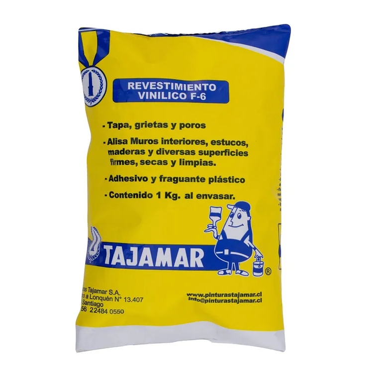 PASTA MURO SUPER F-6 BOLSA 1 KG TAJAMAR 1