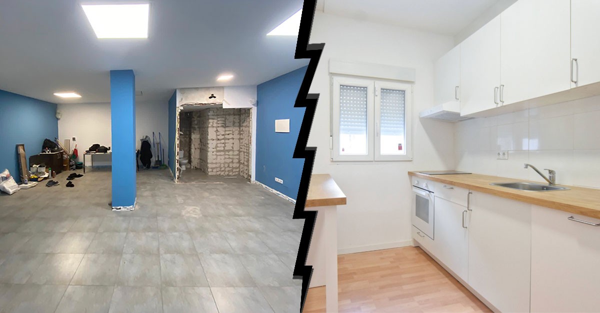 Antes y después: cómo resolvimos un problema común de una casa real