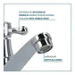 Llave Lavamanos Individual Tipo X Cruz - Miniatura 4