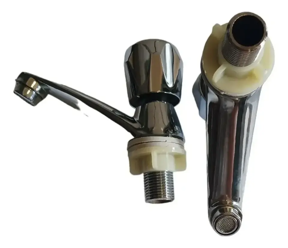 Llave Lavamanos Individual Manilla Redonda 3