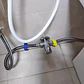 Llave Angular Doble Conexión HE 1/2 Cromada - Miniatura 4