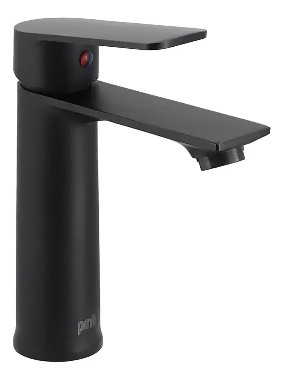 Llave Monomando Lavatorio Modelo Queens Pmb Color Negro Mate 2