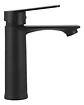 Llave Monomando Lavatorio Modelo Queens Pmb Color Negro Mate - Miniatura 5