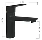 Llave Monomando Lavatorio Notte Acabado Negro Mate - Miniatura 4