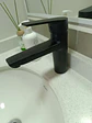 Llave Monomando Lavatorio Notte Acabado Negro Mate - Miniatura 5