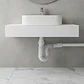 Sifón Flexible Corrugado Desagüe Drenaje Baño - Miniatura 2
