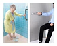 Barra Seguridad para Baño 60 cm Acero Inox Cromado - Miniatura 2