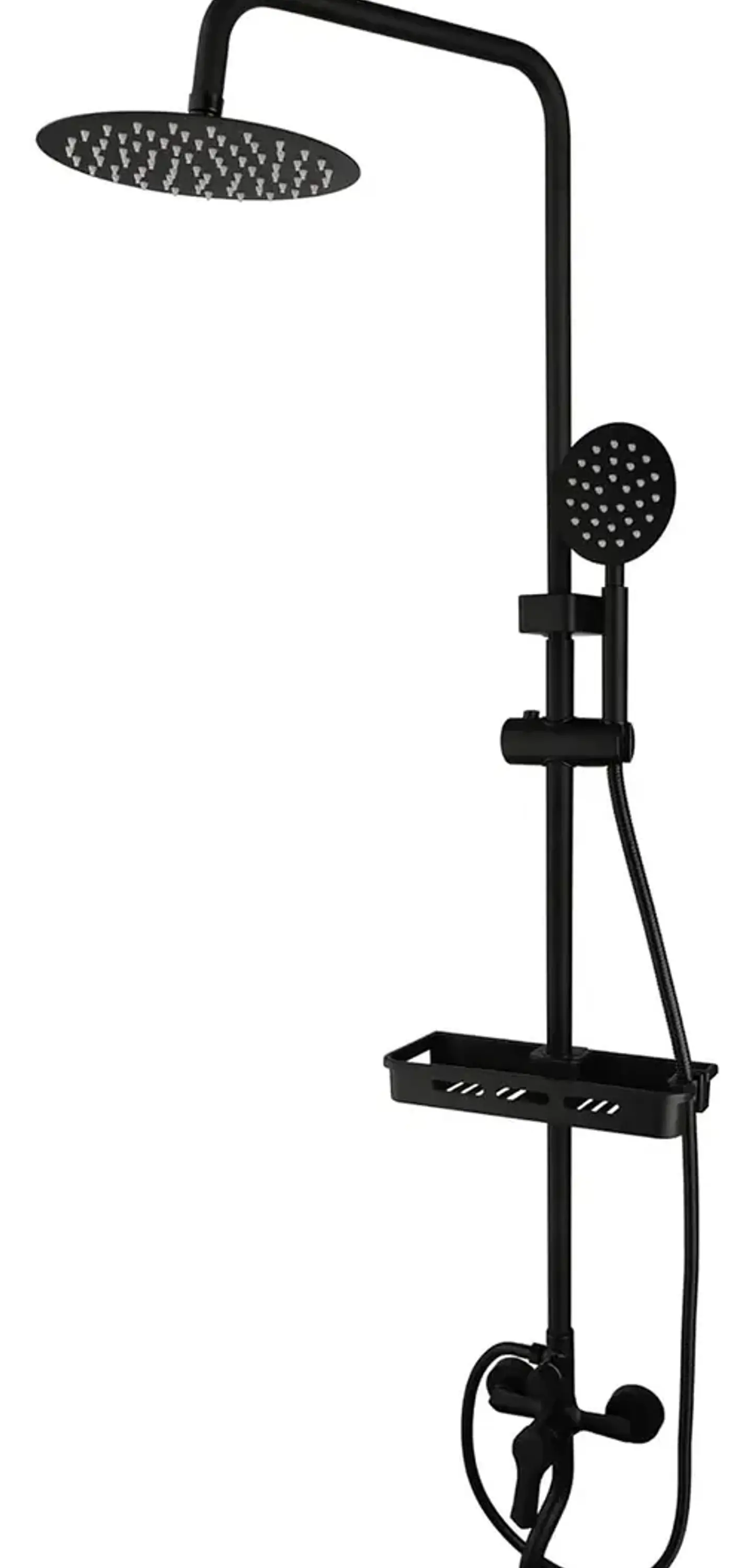 Columna De Ducha 3 Funciones + Llave Monomando Con Jabonera 6