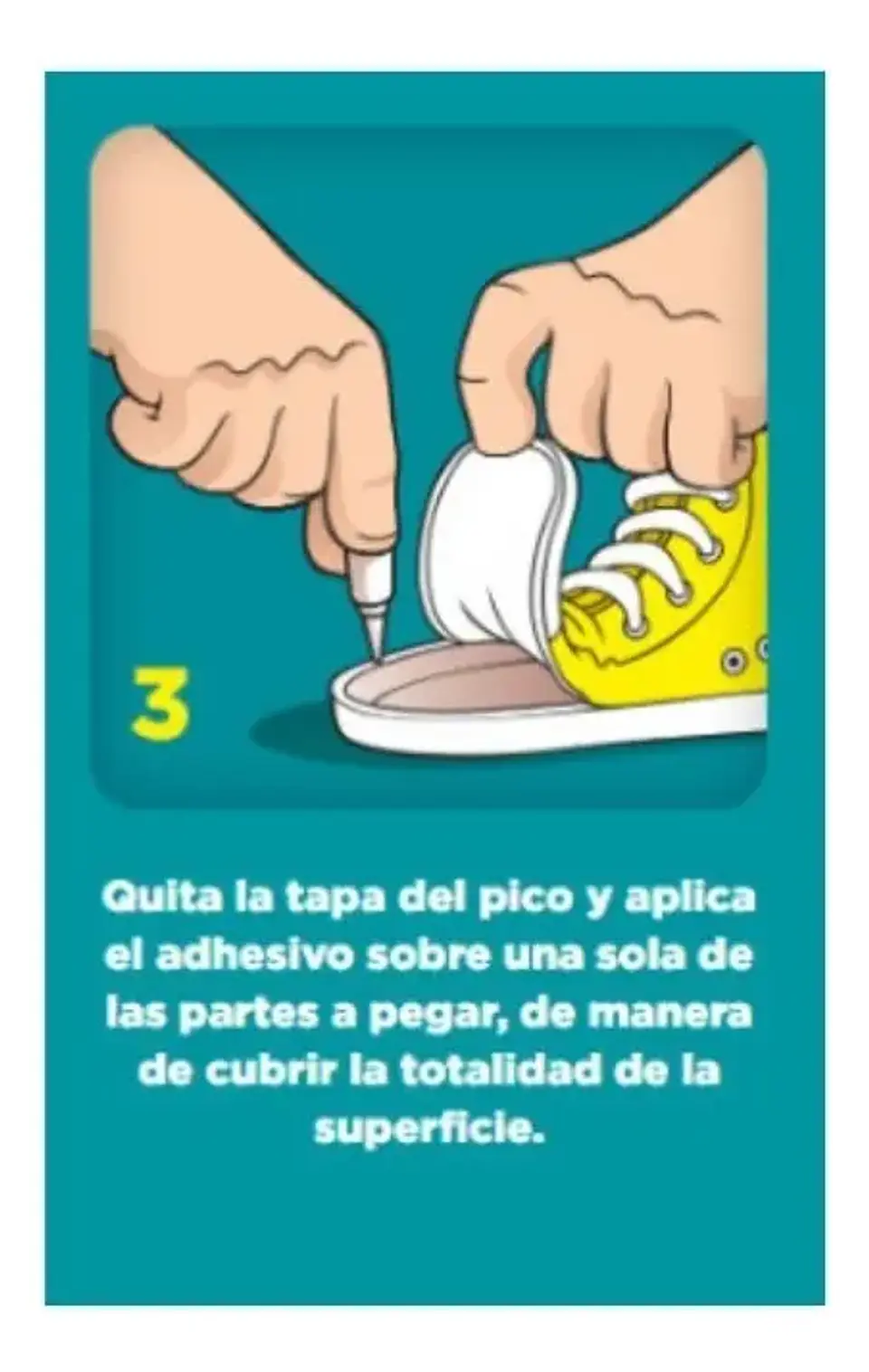 Eccole Pegamento Zapatos y Zapatillas 9gr  6