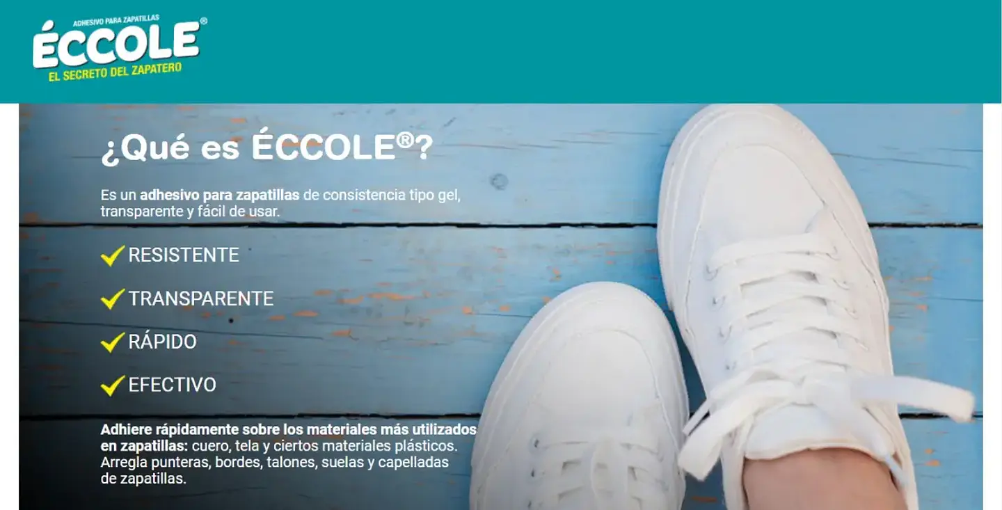 Eccole Pegamento Zapatos y Zapatillas 9gr  3