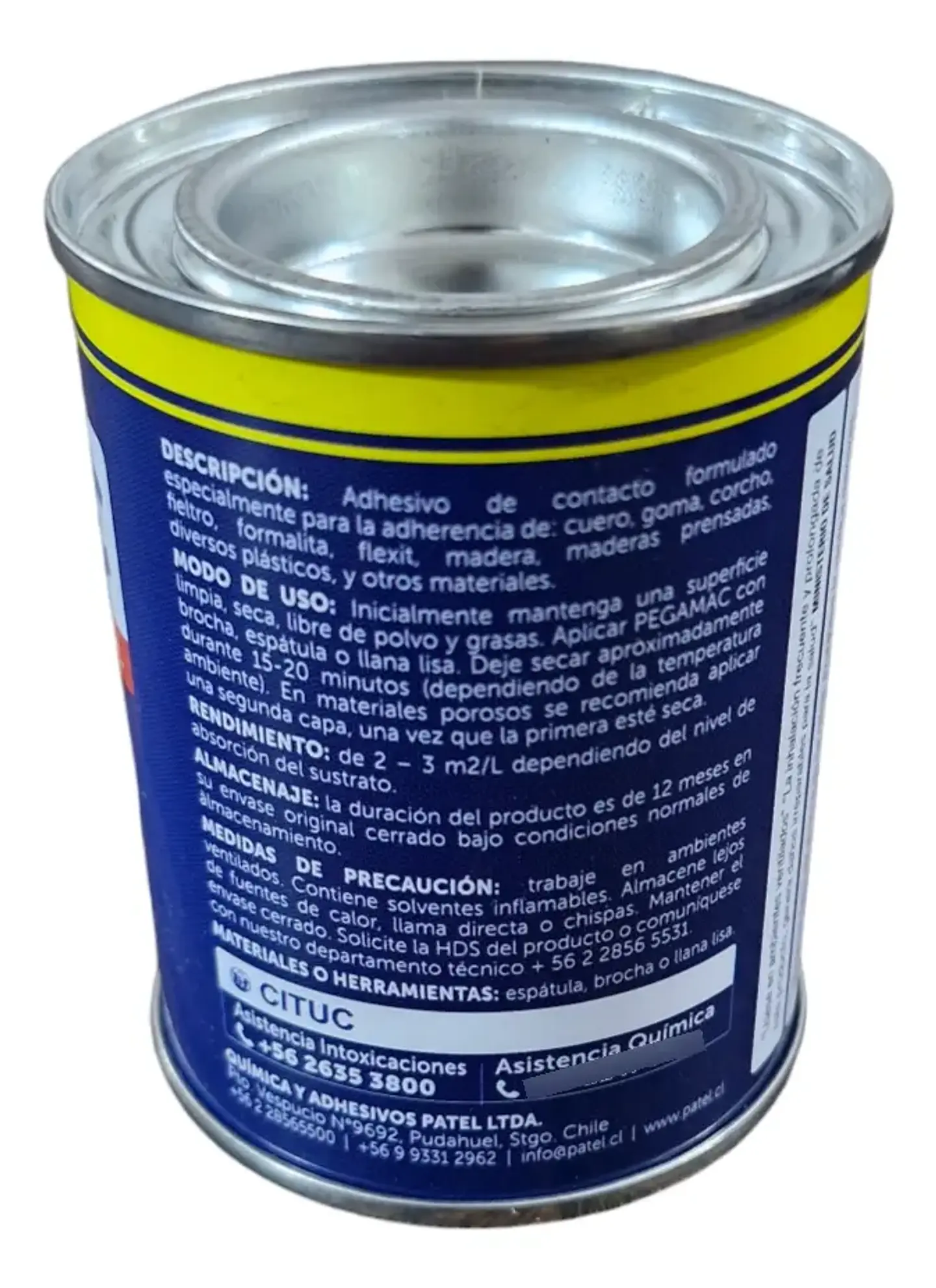 Adhesivo Contacto Universal Tarro 118 cc Marca Pegamac 4