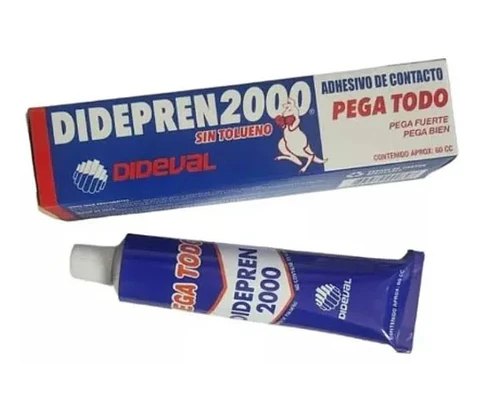 Adhesivo de Contacto Didepren 60 cc | Pegamento Multiuso