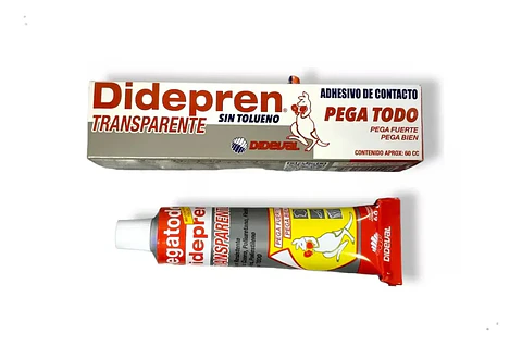 Adhesivo De Contacto Didepren Transparente 60cc